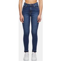 Urban Classics Ladies Skinny High Waist Open Hem Jeans