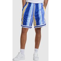 Karl Kani Small Signature Striped Mesh Short