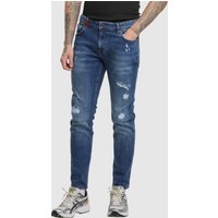 2Y Premium 2Y Premium FRANCISCO DESTROYED SLIM FIT JEANS
