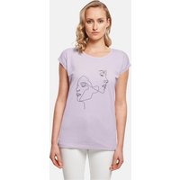 mister tee Mister Tee Ladies One Line Extended Shoulder