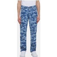 Urban Classics Urban Classics Laser Camo Printed Tapered Fit Jeans