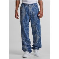 Karl Kani OG K Distress Camo Five Pocket Denim