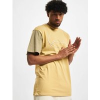 Karl Kani Karl Kani KM221-001-1 Signature Block Tee sand/military green/light sand