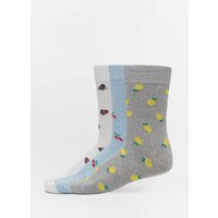 Urban Classics Recycled Yarn Fruit Socks 3-Pack
