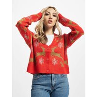 Urban Classics Ladies Short Oversized Christmas Cardigan