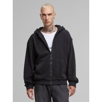 Urban Classics Jaquard Velvet Zip Hoodie