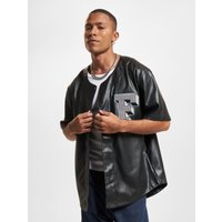Fubu Fubu College Leather Baseball Jersey