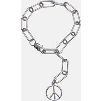 Urban Classics Urban Classics Y Chain Peace Pendant Bracelet