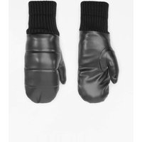 Urban Classics Puffer Imitation Leather Gloves