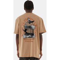 MJ Gonzales MJ Gonzales Liberation Doves Heavy Acid Washed T-Shirt