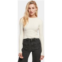 Pullover court Rippstrick mit gedrehtem Rücken, Damen Urban Classics