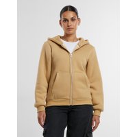 Urban Classics Ladies Bonded Sherpa Zip Hoodie