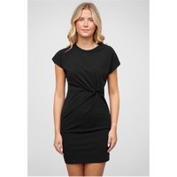 Cloud5ive T-Shirt-Kleid mit seitlich gerafftem Detail und Rundhals