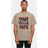 Merchcode Merchcode Stone Temple Pilots - Vintage warp Acid Washed Oversize Tee