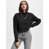 Damen-Sweatshirt Urban Classics cropped oversized high neck crew