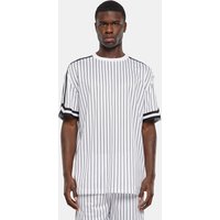 Gestreiftes Oversize-Strick-T-Shirt Urban Classics