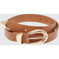 Urban Classics Chunky Buckle Loop Synthetic Leather Belt