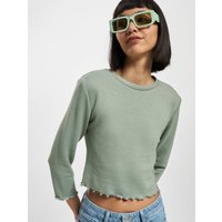 Only Only Kitty Cropped Longsleeve