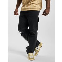 Karl Kani KM232-031-2 KK Retro Baggy Workwear Knee Cut Denim
