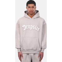 Dropsize HEAVY OVERSIZE FROTTEE EMBO V2 HOODIE