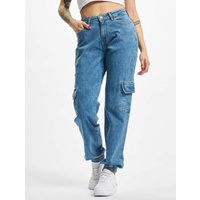 Urban Classics Ladies Organic Stretch Denim Cargo Pants
