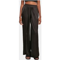 Urban Classics Ladies Satin Wide Leg Pants