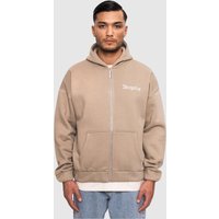 Dropsize Super Heavy Oversize Blank Zip Hoodie