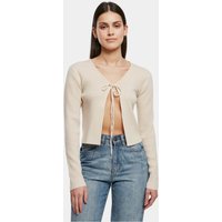 Karl Kani KW221-009-1 Small Signature Knit Bolero light sand