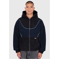 Dropsize WAVY TEDDY ZIP HOODIE