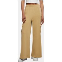 Hose cargo taille haute à jambe large Damen Urban Classics Terry