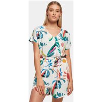 Kurzer Overall mit Gürtel Frau Urban Classics Viscose