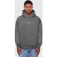 Dropsize HEAVY OVERSIZE MIDDLE RUBBER PATCH HOODIE