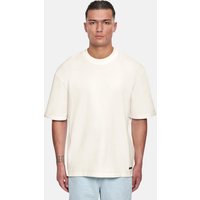 Dropsize Heavy Oversize Metal Patch Basic T-Shirt