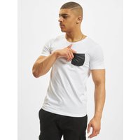 Urban Classics Urban Classics Synthetic Leather Pocket Tee