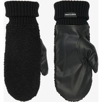 Urban Classics Sherpa Synthetic Leather Gloves