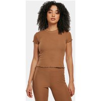Urban Classics Ladies Short Rib Tee