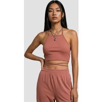 Cropped Trapez Tanktop gerippt Damen Urban Classics
