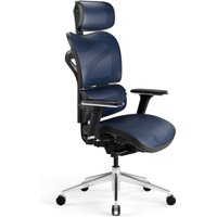 Diablo Chairs Ergonomischer Diablo VCommander Stuhl in SchwarzBlau 42% günstiger