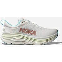 HOKA Gaviota 5 Femme Blanc HOKA Gaviota 5 Chaussures pour Femme en Frost/Rose Gold Taille 36 | Route