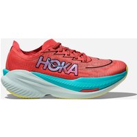 HOKA Mach X 2 Femme Rose HOKA Mach X 2 Chaussures pour Femme en Grapefruit/Electric Coral Taille 38 2/3 | Running Sur Route