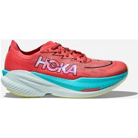 HOKA Mach X 2 Homme HOKA Mach X 2 Chaussures pour Homme en Grapefruit/Electric Coral Taille 41 1/3 Regular | Running Sur Route