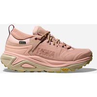 Hoka One One Kaha 3 Low Gore-Tex Femme Rose HOKA Kaha 3 Low GORE-TEX Chaussures pour Femme en Rose Latte/Cardamom Taille 39 1/3 | Randonnée
