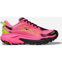 HOKA Mafate 5 Femme Rose HOKA Mafate 5 Chaussures pour Femme en Neon Rose/Black Taille 37 1/3 | Trail
