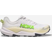 HOKA Torrent 4 Femme HOKA Torrent 4 Chaussures pour Femme en White/Neon Lime Taille 37 1/3 | Trail