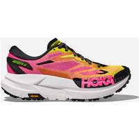 HOKA Mafate Pink HOKA Mafate X Chaussures pour Homme en Neon Hoka Citrus/Neon Rose Taille 44 2/3 | Trail
