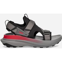 Men's TEVA Aventrail Trail Running Sandals in Black/Charcoal, Size 6