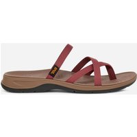 Women's TEVA TirraTraveler Flip-Flop Sandals in Mahogany