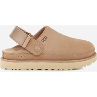UGG® Goldenstar Clog for Women in White, Size 10, Suede/Polyester