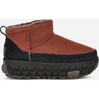 UGG® Venture Daze Ultra Mini Boot in Red Jasper/Black, Size 8, Suede/Polyester/Wool