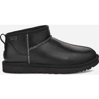 Ugg UGG® Classic Ultra Mini Leather Regenerate Boot für Herren in Black, Größe 40, Leder